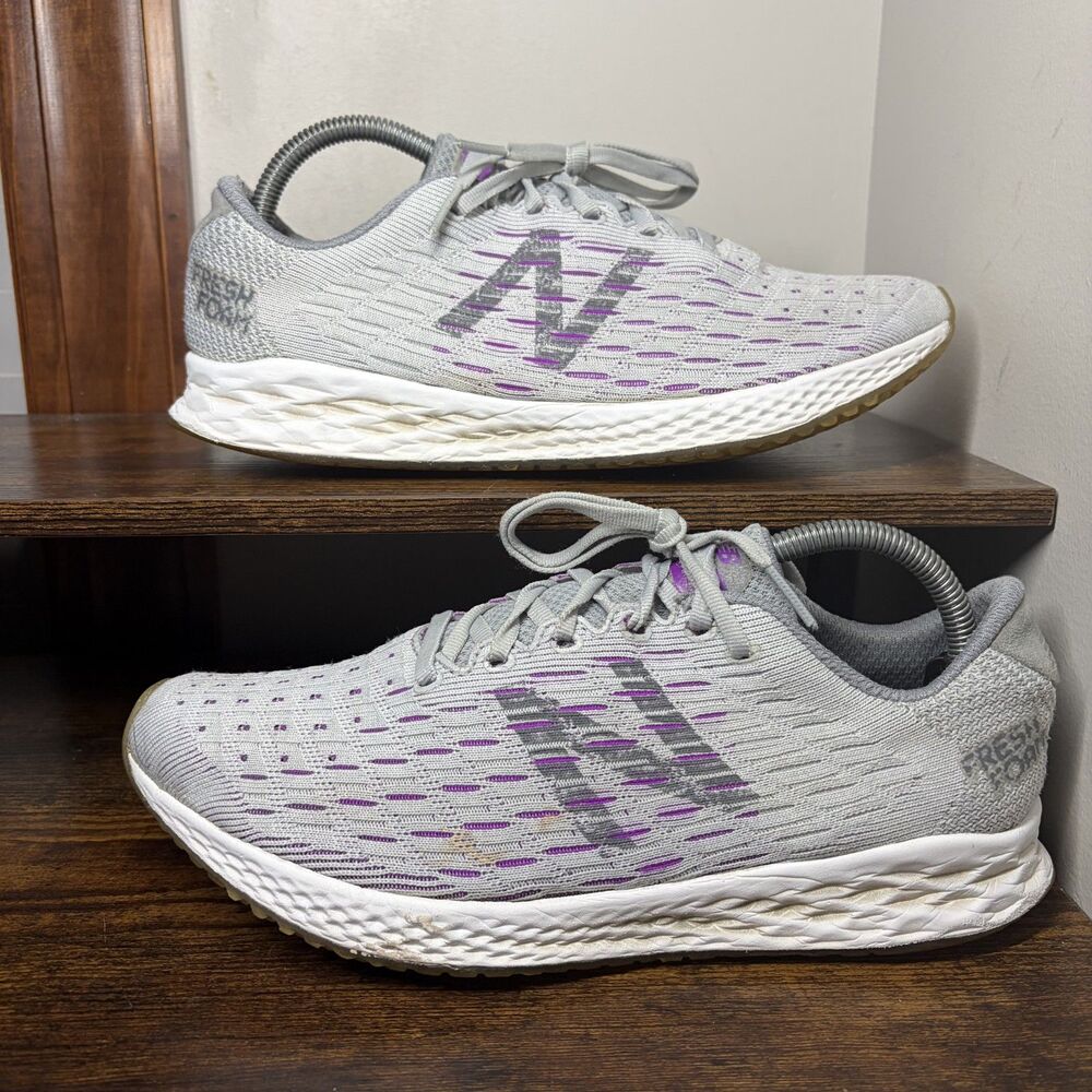 New Balance Fresh Foam Zante Pursuit bjvkd7234-fkj Gray Purple Womens 10.5